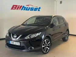 Svart Begagnad 2014 Nissan Qashqai 360º SUV | 109 900 kr (Marknadspris)