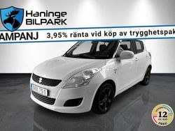 Vit Begagnad 2013 Suzuki Swift Halvkombi | 59 900 kr (Marknadspris)