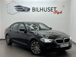Svart Begagnad 2020 BMW 520 Sport Line Sedan | 248 500 kr (Superpris)