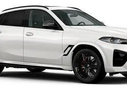 Vit Ny 2025 BMW X6 M Competition Edition SUV | 1 577 600 kr