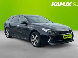 Svart Begagnad 2017 Kia Optima 2 Kombi | 179 800 kr (Marknadspris)