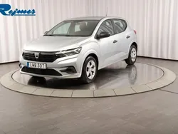Svart Begagnad 2021 Dacia Sandero Essentiel Halvkombi | 129 800 kr (Marknadspris)