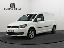 Vit Begagnad 2013 VW Caddy Maxi Minibuss | 64 400 kr (Marknadspris)