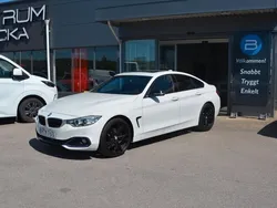 Vit Begagnad 2015 BMW 420 Gran Coupé Sport Line Sportkupé | 218 000 kr (Marknadspris)