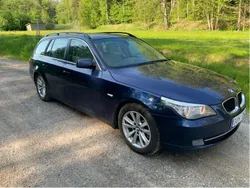 Blå Begagnad 2009 BMW 520 Kombi | 45 000 kr (Bra pris)
