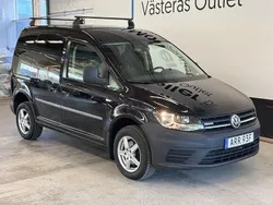 Svart Begagnad 2019 VW Caddy Minibuss | 239 900 kr (Dyr)