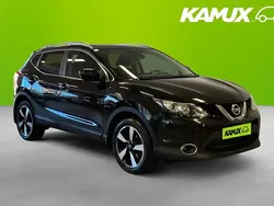 Svart Begagnad 2017 Nissan Qashqai 360º SUV | 139 800 kr (Bra pris)
