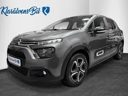 Grå Begagnad 2022 Citroën C3 PureTech Halvkombi | 119 900 kr (Marknadspris)