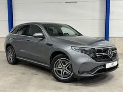 Grå Begagnad 2019 Mercedes EQC400 AMG line SUV | 399 990 kr (Marknadspris)