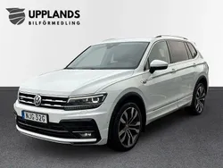 Vit Begagnad 2020 VW Tiguan Allspace R-line SUV | 279 900 kr (Marknadspris)