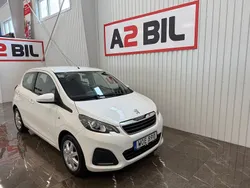 Vit Begagnad 2014 Peugeot 108 Halvkombi | 79 900 kr (Marknadspris)