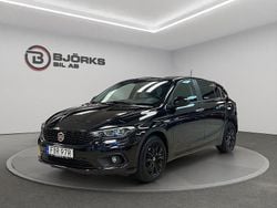 Svart Begagnad 2019 Fiat Tipo Street Halvkombi | 109 500 kr (Marknadspris)