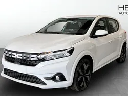 Vit (white) Ny 2025 Dacia Sandero Expression Halvkombi | 219 900 kr (Bra pris)