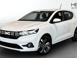 Vit (white) Ny 2025 Dacia Sandero Expression Halvkombi | 219 900 kr (Marknadspris)