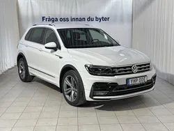 Vit Begagnad 2019 VW Tiguan R-line SUV | 249 900 kr (Marknadspris)