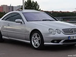 Silver Begagnad 2003 Mercedes CL55 AMG AMG Sportkupé | 279 900 kr