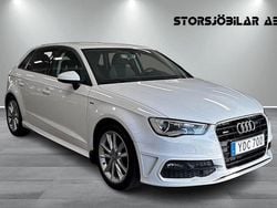 Vit Begagnad 2016 Audi A3 Sportback Ambition Halvkombi | 139 000 kr (Lite dyr)