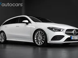 Vit Begagnad 2020 Mercedes CLA200 Shooting Brake AMG Kombi | 318 750 kr (Lite dyr)