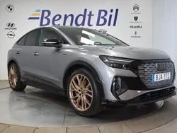 Grå Begagnad 2023 Audi Q4 Sportback e-tron Edition .1 SUV | 499 500 kr (Bra pris)