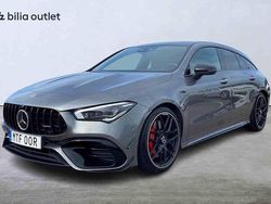 Grå Begagnad 2021 Mercedes CLA45 AMG Shooting Brake AMG Kombi | 449 000 kr