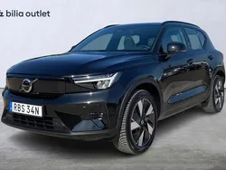 Svart Begagnad 2025 Volvo EX40 Performance SUV | 539 900 kr