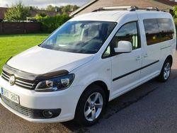 Vit Begagnad 2012 VW Caddy Maxi Life Life Minibuss | 105 000 kr (Bra pris)