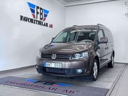 Ljusbrun Begagnad 2012 VW Caddy Maxi Minibuss | 109 000 kr (Dyr)