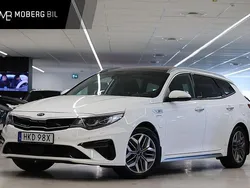 Vit Begagnad 2019 Kia Optima Hybrid 2 Sedan | 229 900 kr (Marknadspris)