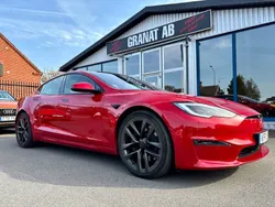 Röd Begagnad 2023 Tesla Model S Plaid Sedan | 1 059 000 kr