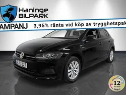 Svart Begagnad 2016 VW Polo Halvkombi | 139 900 kr (Bra pris)