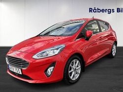 Röd Begagnad 2018 Ford Fiesta Titanium Halvkombi | 179 800 kr (Dyr)