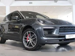 Grå (volcano grey metallic) Begagnad 2022 Porsche Macan S SUV | 745 000 kr (Lite dyr)