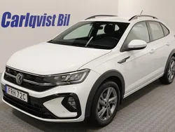 Vit Begagnad 2023 VW Taigo R-line SUV | 279 000 kr (Lite dyr)