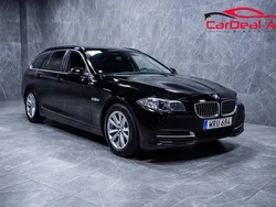 Svart Begagnad 2016 BMW 520 Kombi | 187 800 kr (Superpris)