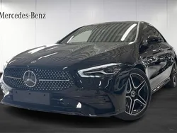 Svart Ny 2024 Mercedes CLA200 AMG Sportkupé | 420 800 kr (Bra pris)