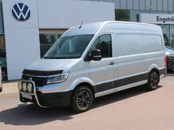 Silver (reflexsilver metallic) Begagnad 2018 VW Crafter Van | 399 000 kr (Marknadspris)