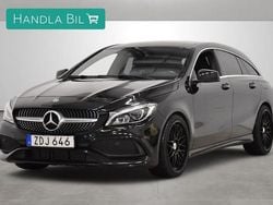 Svart Begagnad 2016 Mercedes CLA200 Shooting Brake AMG Kombi | 214 700 kr (Marknadspris)