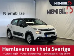 Vit Begagnad 2018 Citroën C3 Halvkombi | 109 900 kr (Lite dyr)