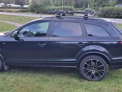 Svart Begagnad 2015 Audi Q7 S-Line SUV | 185 000 kr (Bra pris)