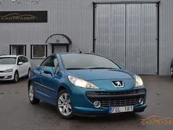 Blå Begagnad 2007 Peugeot 207 CC Cab | 39 900 kr (Marknadspris)