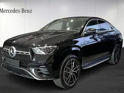 Obsidiansvart metallic Ny 2025 Mercedes GLE350 Sportkupé | 1 186 150 kr