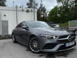 Grå Begagnad 2021 Mercedes CLA200 AMG Sportkupé | 310 000 kr (Marknadspris)