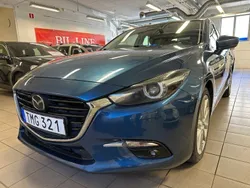 Blå Begagnad 2016 Mazda 3 Inclusive Halvkombi | 79 800 kr (Bra pris)
