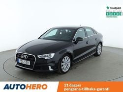 Svart Begagnad 2019 Audi A3 Sedan | 220 000 kr (Marknadspris)