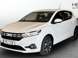 Vit Ny 2025 Dacia Sandero Halvkombi | 219 900 kr (Bra pris)