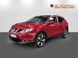 Röd Begagnad 2017 Nissan Qashqai SUV | 159 900 kr (Marknadspris)