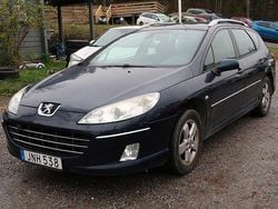 Blå Begagnad 2009 Peugeot 407 Kombi | 20 500 kr (Marknadspris)