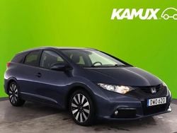 Blå Begagnad 2014 Honda Civic Kombi | 144 800 kr (Marknadspris)