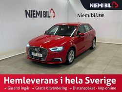 Röd Begagnad 2018 Audi A3 Sportback Halvkombi | 209 900 kr