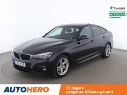 Svart Begagnad 2017 BMW 320 Gran Turismo M Sport Halvkombi | 210 000 kr (Marknadspris)